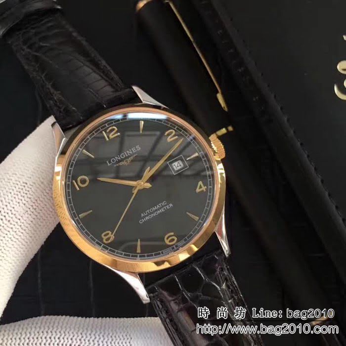 LONGINES浪琴 全自動機械 時尚男士腕表 WSS0960